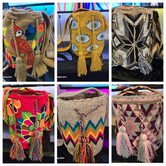 Handcrafted bags made by the Wayuu people - Picture 3 of 9